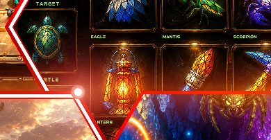 Fantasy game vignette built with Incisor